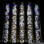 Verkondiging (de ster met een engel die op de bazuin blaast).
<br/>
Gert-Jan Lobbes, 2016